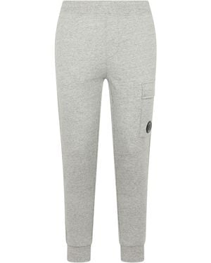 C.P. Company Cotton Fleece Trousers - Grey