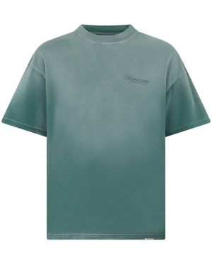 Represent Cotton T-Shirt With Print - Green
