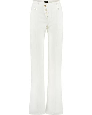Tom Ford Straight Leg Jeans - White