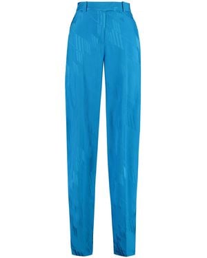 The Attico Viscose Trousers For - Blue