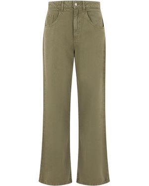 ICON DENIM Straight Jeans - Green