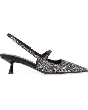 Jimmy Choo Décolleté glitterate Didi - Bianco