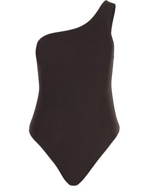 Lido Ventinove One-Shoulder Swimsuit - Black