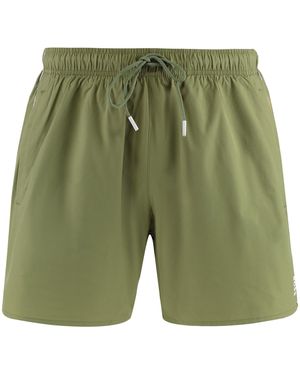 BOSS Shorts da mare in nylon - Verde