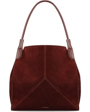 Victoria Beckham Leather Tote - Red