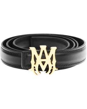 Amiri Ma 2Cm Belt - Black