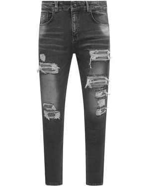 Magrit Nanterre Ripped Jeans - Grey