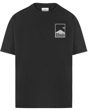 Rhude Tobacco T-Shirt in Black for Men | Lyst