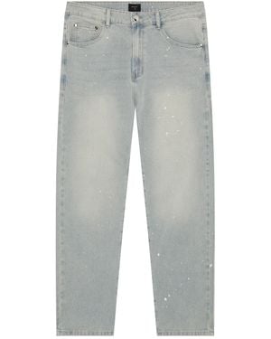 Magrit Core Painted Straight Jeans - Grey