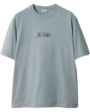 Burberry Signature Logo Gale T-Shirt - Blue