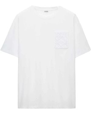 Loewe Pocket Logo T-Shirt - White