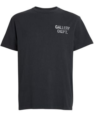 GALLERY DEPT. Souvenir Logo Print T-Shirt - Black