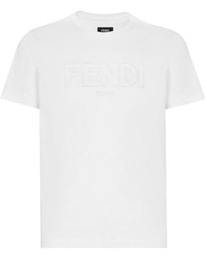 Fendi T-Shirts - White