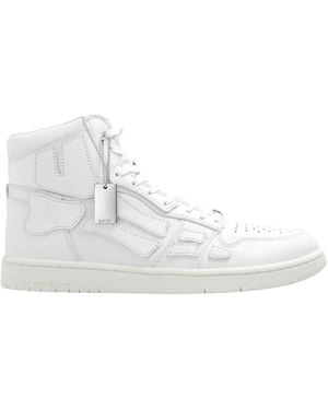 Amiri Skeleton Top High Top Sneakers - White
