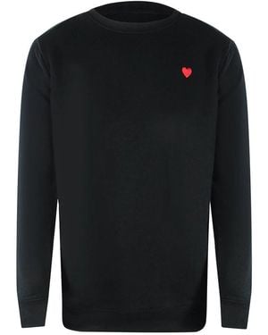 Love Moschino Small Heart Logo Sweatshirt - Black
