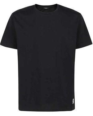 Balmain Back Logo Printed T-Shirt - Black