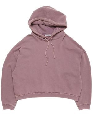 Acne Studios Hooded Jumper - Purple