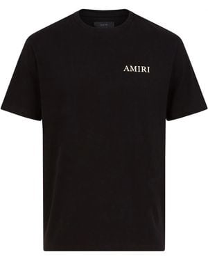 Amiri Puff Logo T-Shirt - Black