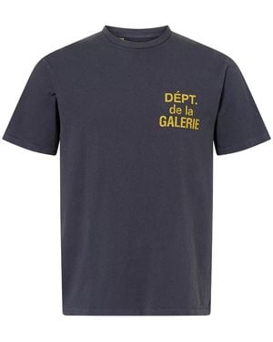 GALLERY DEPT. French Logo Print T-Shirt - Blue