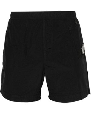 C.P. Company Utility Pocket Lens Detail Swimshorts - Black