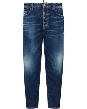 DSquared² Dark Wash Cool Guy Jeans - Blue