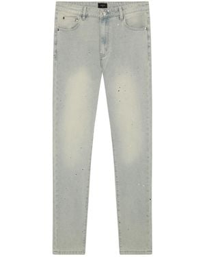 Magrit Painted Slim Jeans - Gray