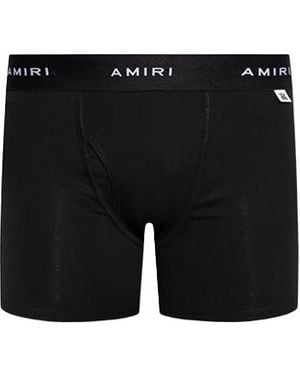 Amiri Logo Brief Boxers - Black