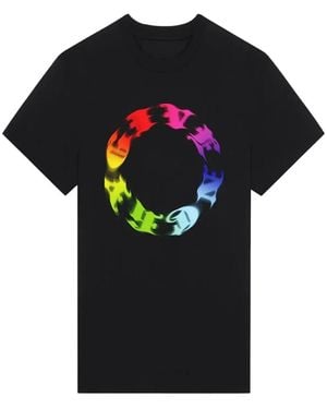 Givenchy Circle Logo Oversized T-Shirt - Black