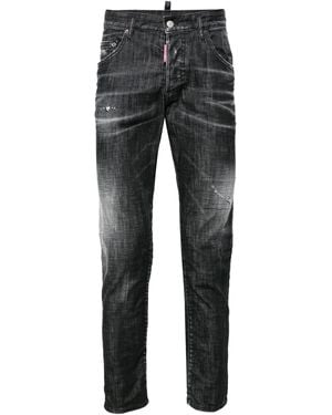 DSquared² Faded Effect Cool Guy Jeans - Grey
