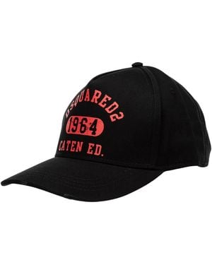 DSquared² 1964 Logo Cap - Black