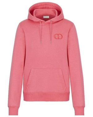 Dior Christian Rose Pink 'cd Icon' Hoodie