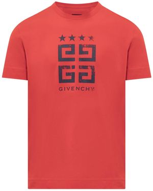 Red Givenchy T-shirts for Men | Lyst