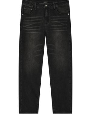 Magrit Core Straight Jeans - Grey