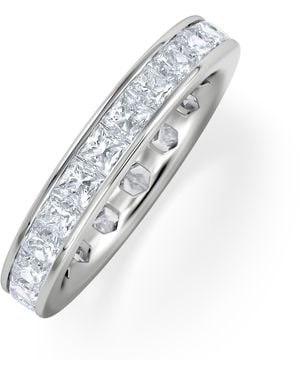 The Diamond Store 3Ct G/Vs Diamond Full Band Ring - White