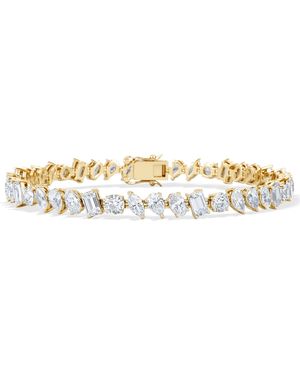 The Diamond Store Luxe 10.00Ct Lab Diamond Tennis Bracelet With Igi Certified Mixed-Cut Diamonds - Metallic