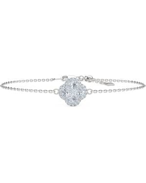 The Diamond Store Alegria 0.91Ct Lab Diamond Halo Bracelet - White