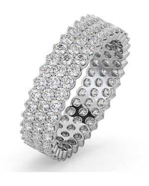The Diamond Store Eternity Ring Jasmine 18K Diamond 2.00Ct H/Si - White