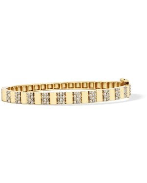 The Diamond Store Contour 0.50Ct Lab Diamond Bangle - Metallic