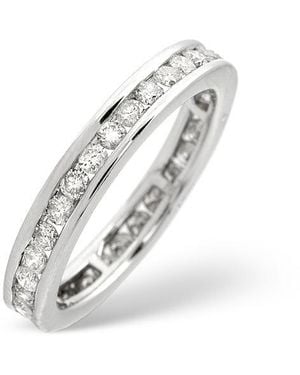 The Diamond Store 9K Diamond Eternity Ring 0.91Ct - White