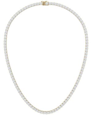 The Diamond Store Luxe 20.00Ct Lab Diamond Necklace With Igi Certified Brilliant-Cut Diamonds - Metallic