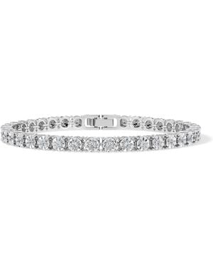 The Diamond Store Brilliance Lab Diamond Set 1.00Ct Tennis Bracelet - Metallic