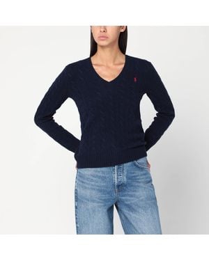 Polo Ralph Lauren Cable-Knit Jumper - Blue