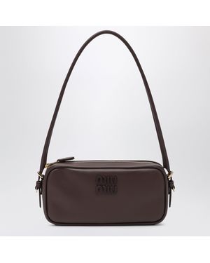 Miu Miu Pouch Marrone - Nero