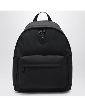 Moncler Zaino new pierrick con logo in metallo - Nero