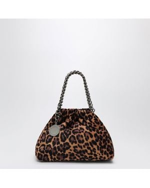 Stella McCartney Falabella Mini Drawstring Bag - Brown