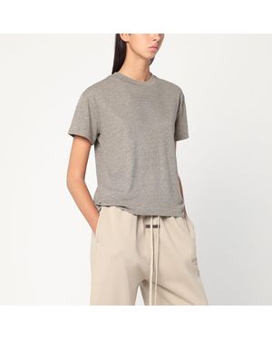 Fear Of God Grey Cotton-blend T-shirt
