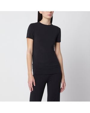 Skims Short-Sleeved T-Shirt - Black