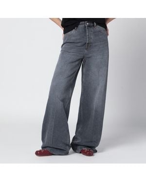 Gucci Jean Large Gris Stone-Washed - Bleu