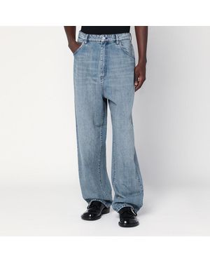 NAMACHEKO Weite Jeans - Blau