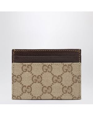 Gucci Essence Classic Card Holder - Brown